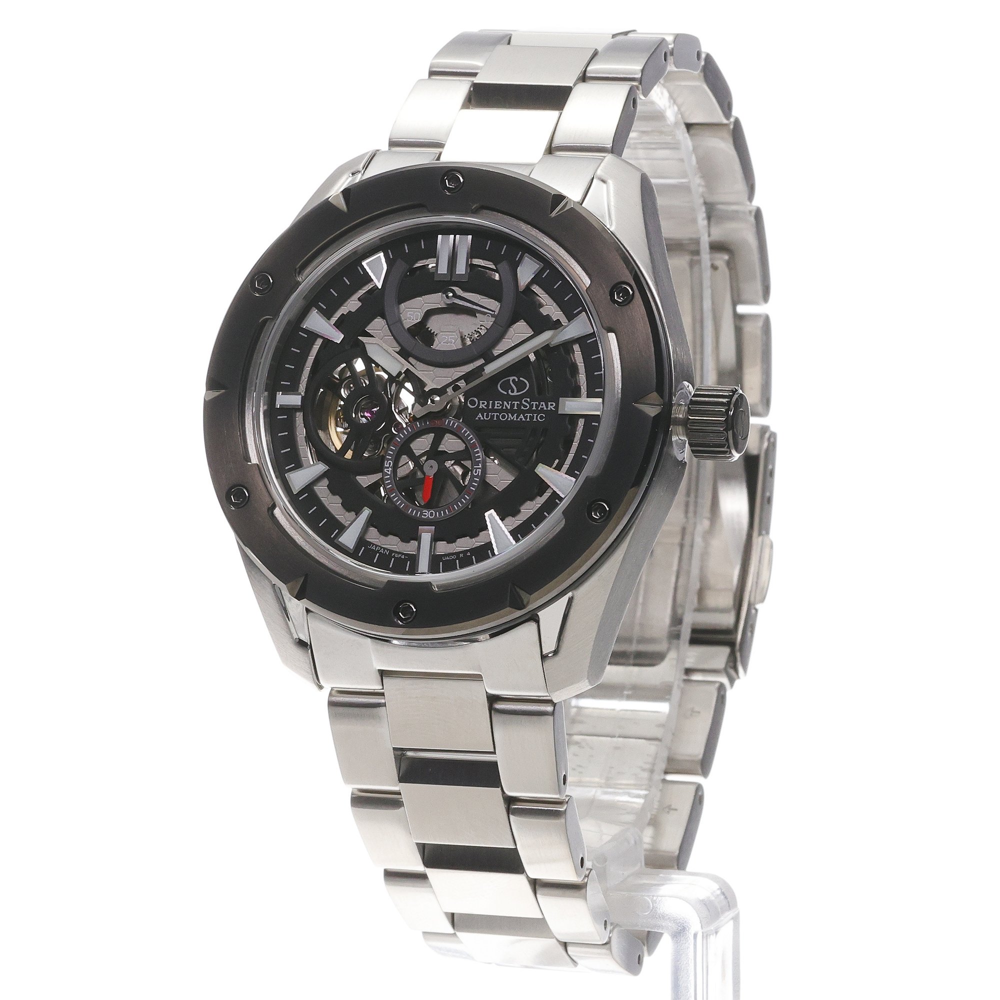 Orient Star RE-AV0A01B00B Avant-garde Skeleton Automatic Sports klasyczny zegarek srebrny