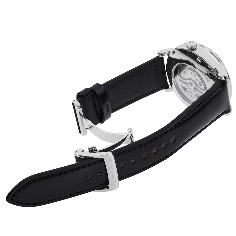 Orient Star RE-AY0106S00B zegarek męski Open Heart