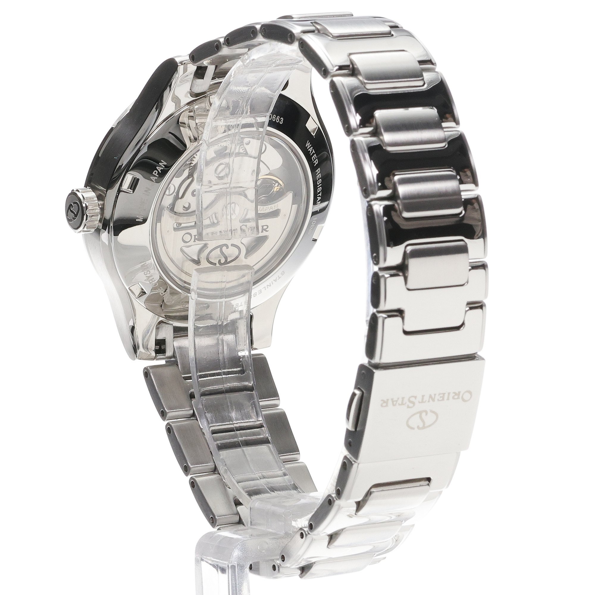 Orient Star RE-BQ0003S00B zegarek srebrny klasyczny Contemporary bransoleta - miniatura 4
