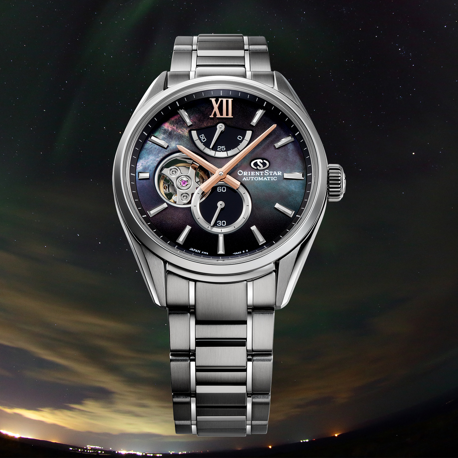 Orient Star RE-BY0007A00B zegarek elegancki M Collection - miniatura 5