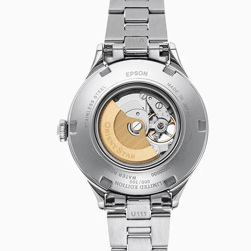 Orient Star RE-ND0017L00B Classic Classic Semi Skeleton Ladies zegarek damski klasyczny mineralne