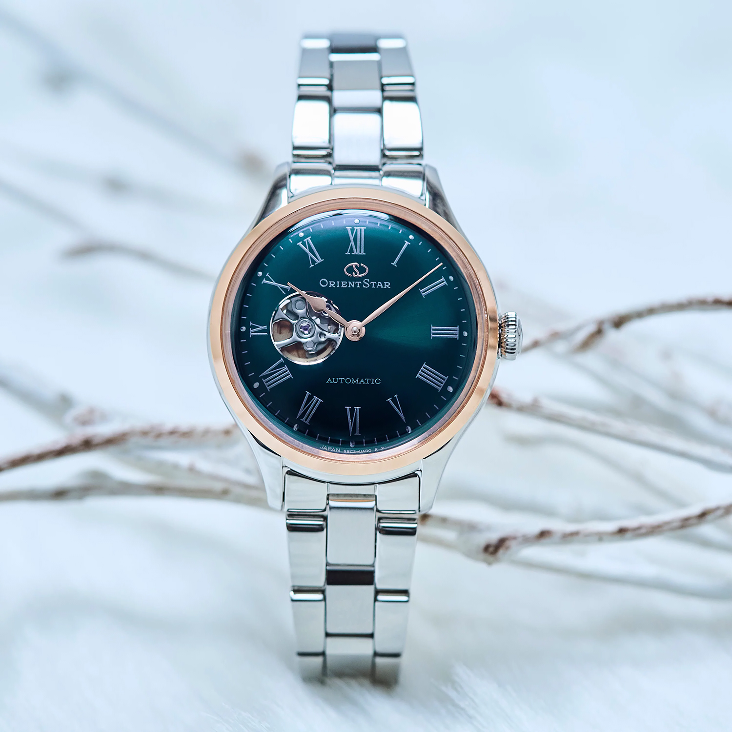 Orient Star RE-ND0017L00B Classic Semi Skeleton Ladies zegarek klasyczny Classic