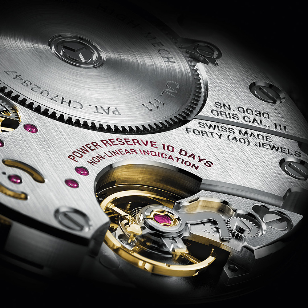 Oris 01 111 7700 4031-SET 1 23 73FC męski zegarek Artelier pasek - miniatura 3