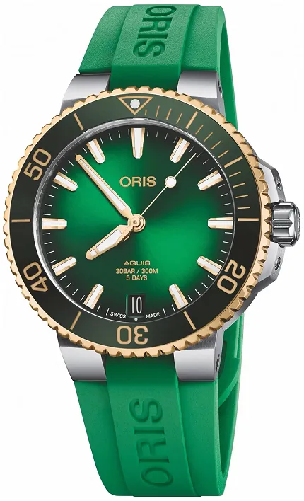 Oris 01 400 7769 6357-07 4 22 77FC Aquis AQUIS DATE CALIBRE 400 - zdjęcie 1