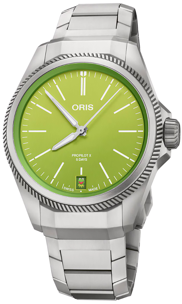 Oris PROPILOT X KERMIT EDITION 01 400 7778 7157-Set
