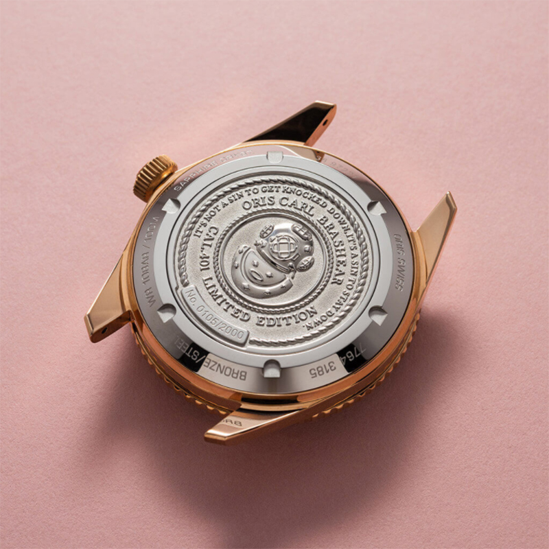 Oris 01 401 7764 3185-Set męski zegarek Divers pasek - miniatura 2