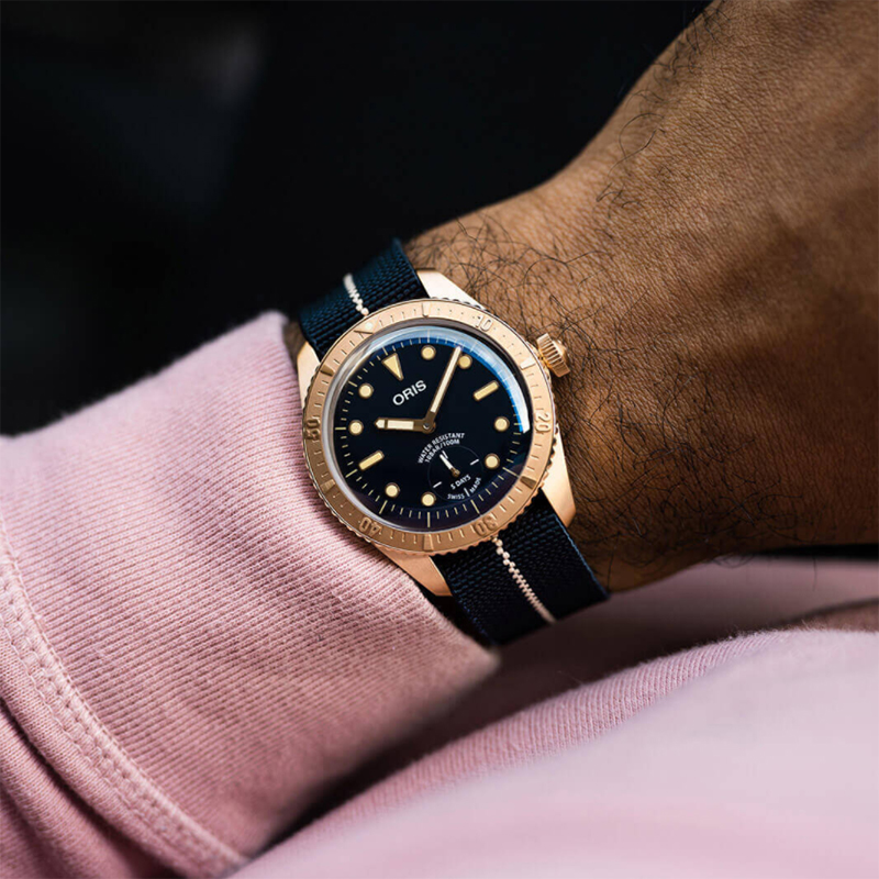 Oris 01 401 7764 3185-Set zegarek męski Divers - miniatura 12