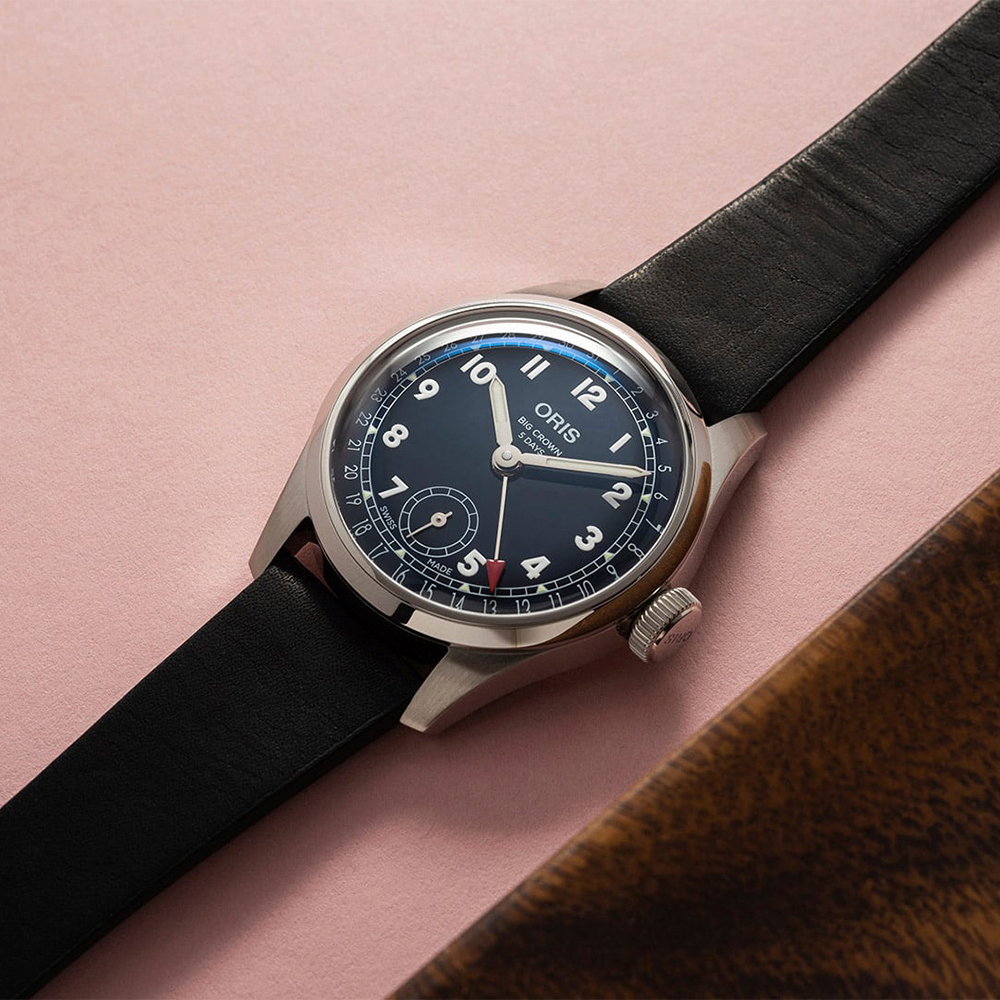 Oris 01 403 7776 4065-07 5 19 11 Big Crown BIG CROWN POINTER DATE CALIBRE 403 pasek - miniatura 9