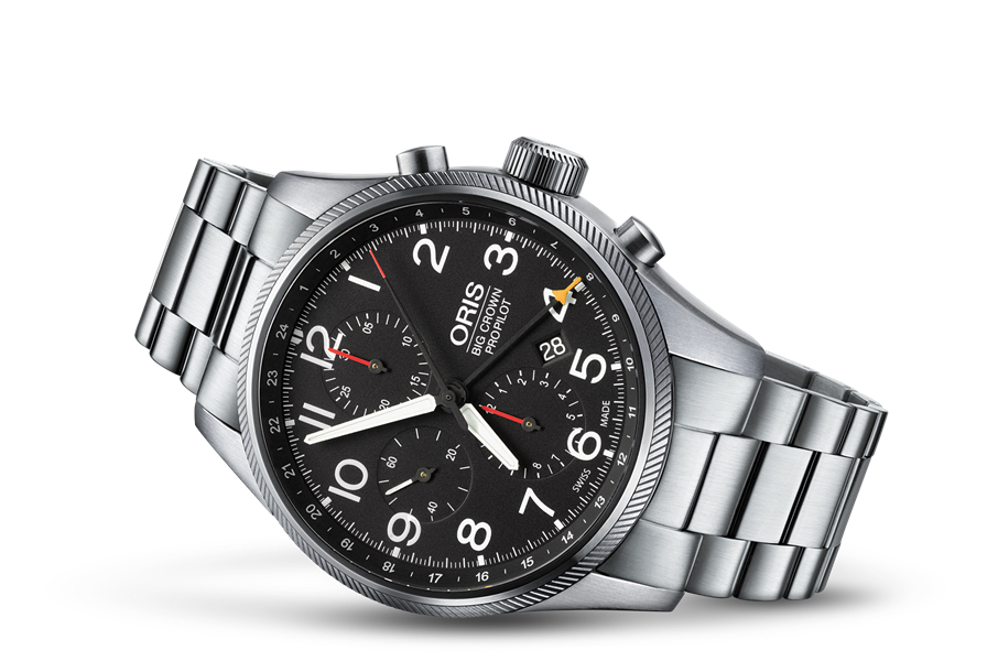 Oris 01 677 7699 4164-07 8 22 19 zegarek męski Big Crown ProPilot - miniatura 2