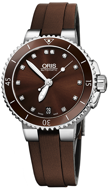 Oris AQUIS DATE DIAMONDS 01 733 7652 4192-07 5 18 12FC
