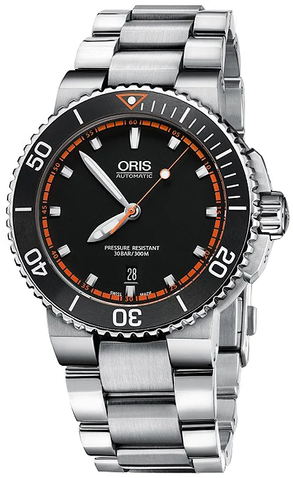 Oris 01 733 7653 4128-07 8 26 01PEB Aquis AQUIS DATE - zdjęcie 1