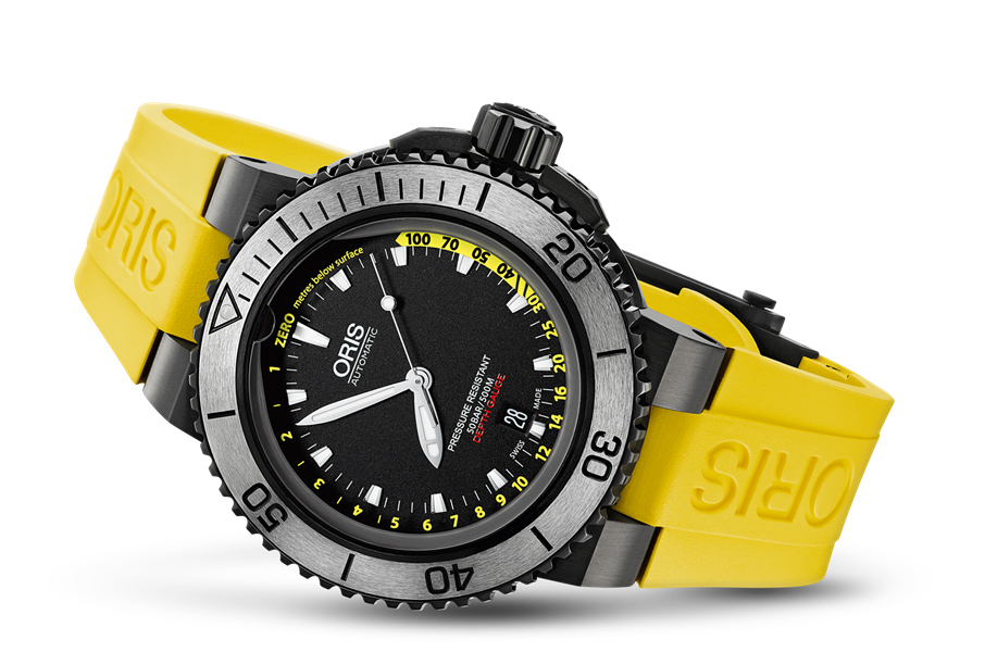 Oris 01 733 7675 4754-SET RS męski zegarek Aquis pasek - miniatura 3