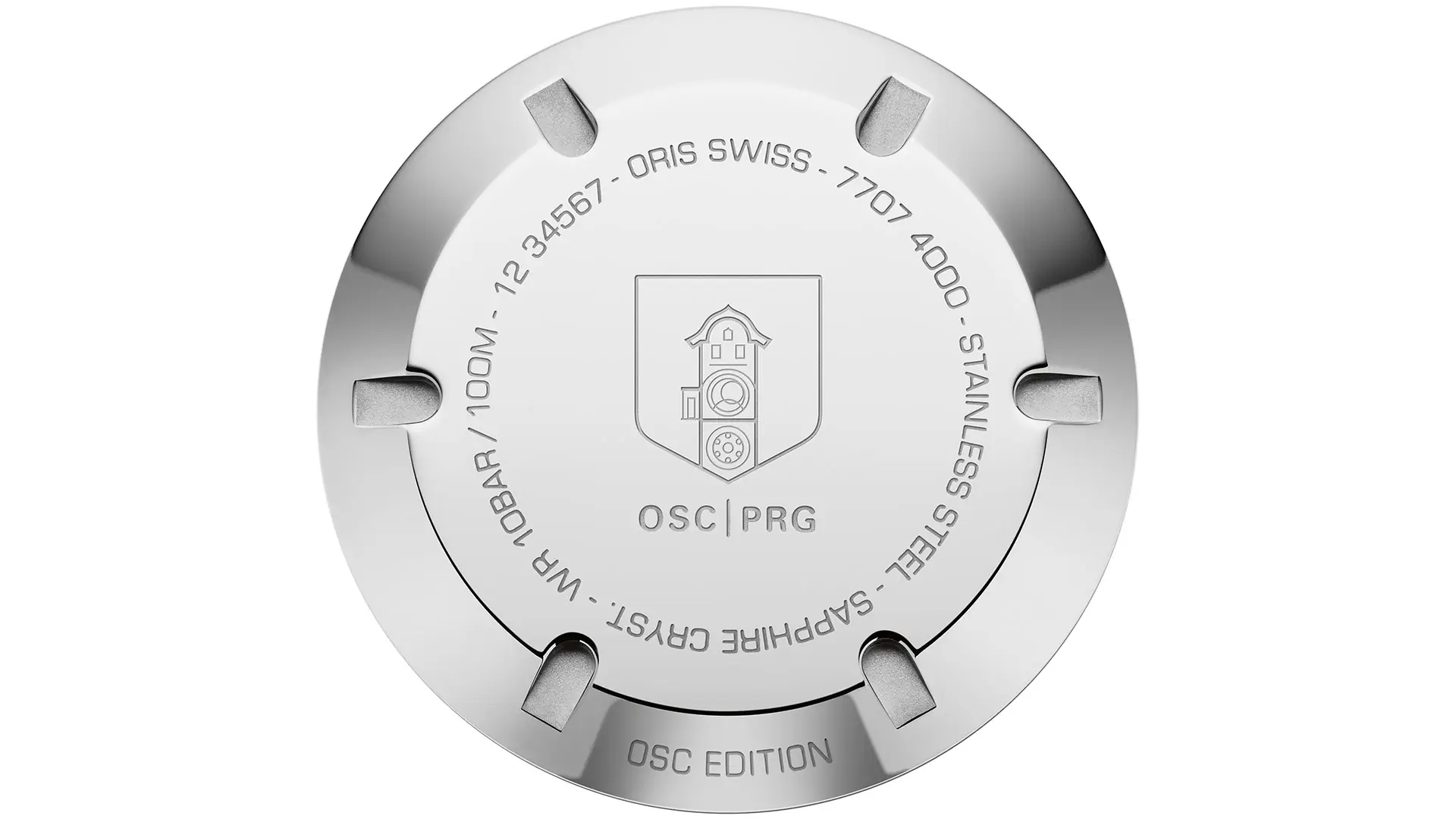 Oris 01 733 7707 4051 OSC-PRG-SET SOCIAL CLUB PRAGUE zegarek klasyczny Divers - miniatura 2