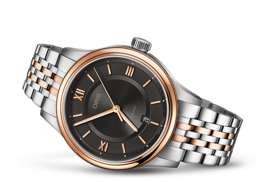 Oris 01 733 7719 4373-07 8 20 12 zegarek męski Classic - miniatura 2