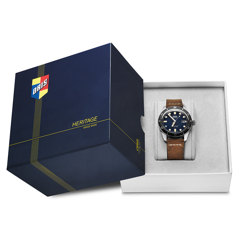 Oris 01 733 7720 4055-07 5 21 02 zegarek klasyczny Divers - miniatura 6
