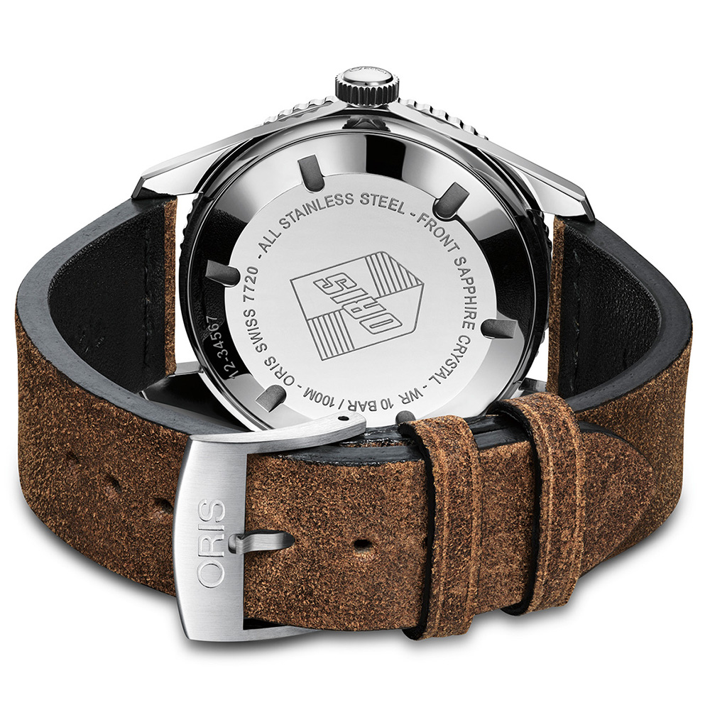 Oris 01 733 7720 4055-07 5 21 02 zegarek męski Divers - miniatura 3
