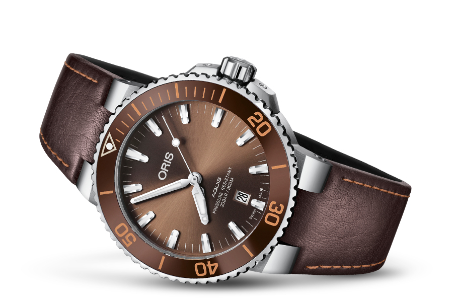 Oris 01 733 7730 4152-07 5 24 12EB zegarek męski Aquis - miniatura 2