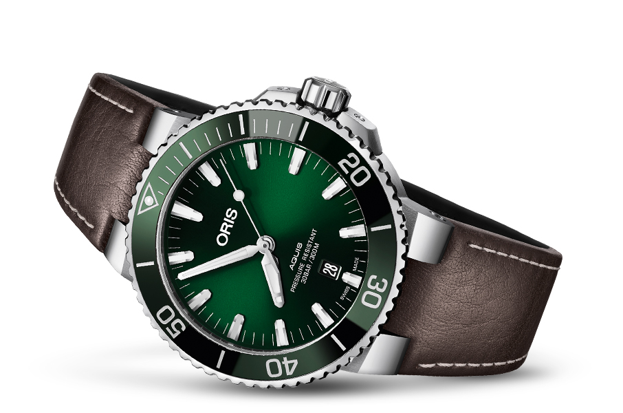 Oris 01 733 7730 4157-07 5 24 10EB zegarek męski Aquis - miniatura 2