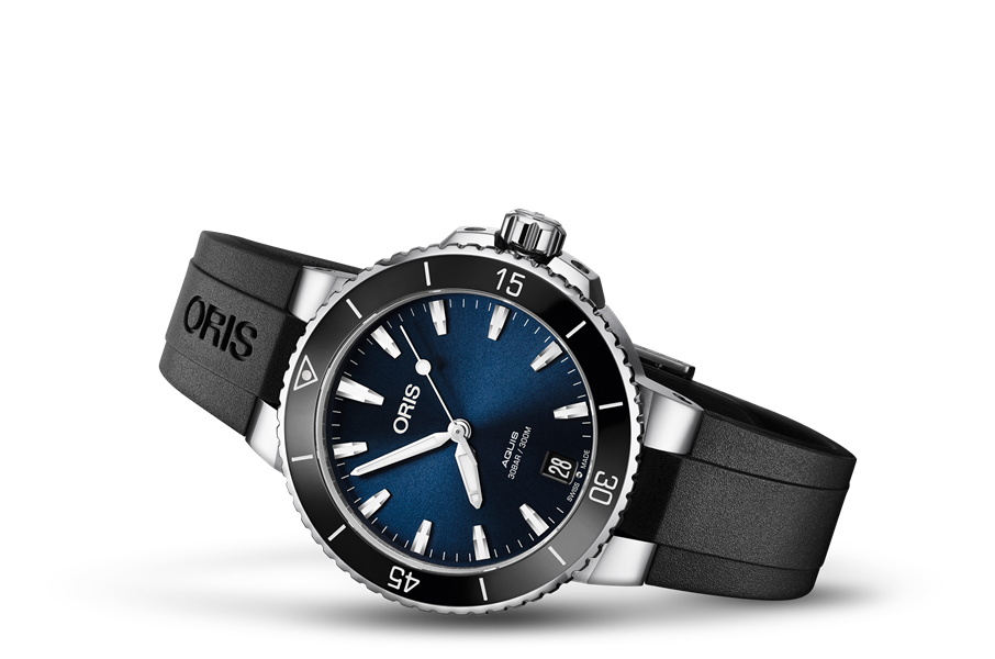 Oris 01 733 7731 4135-07 4 18 64FC zegarek damski Aquis - miniatura 2