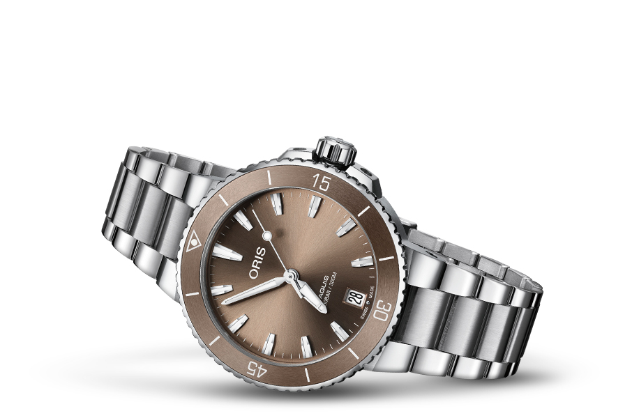 Oris 01 733 7731 4156-07 8 18 05P zegarek damski Aquis - miniatura 2