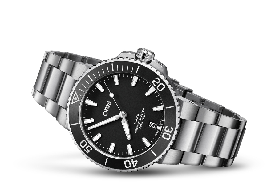 Oris 01 733 7732 4124-07 8 21 05EB zegarek męski Aquis - miniatura 2