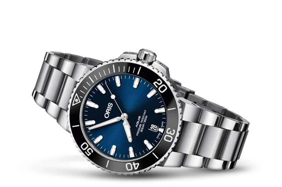 Oris 01 733 7732 4135-07 8 21 05PEB zegarek męski Aquis - miniatura 2