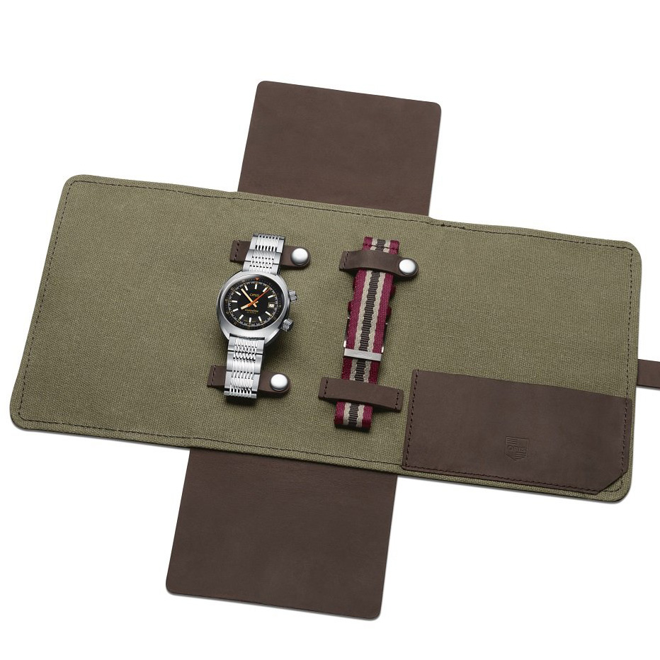 Oris 01 733 7737 4034-SET MB MOVEMBER EDITION 2019 zegarek klasyczny Chronoris - miniatura 3