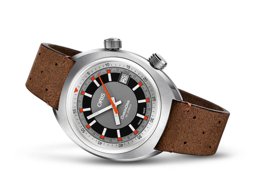 Oris 01 733 7737 4053-07 5 19 43 zegarek męski Chronoris - miniatura 2