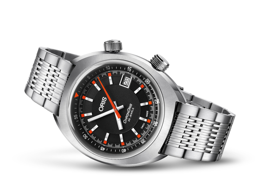 Oris 01 733 7737 4054-07 8 19 01 zegarek męski Chronoris - miniatura 2
