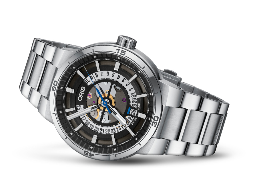 Oris 01 733 7752 4124-07 8 24 08 zegarek męski TT1 - miniatura 2