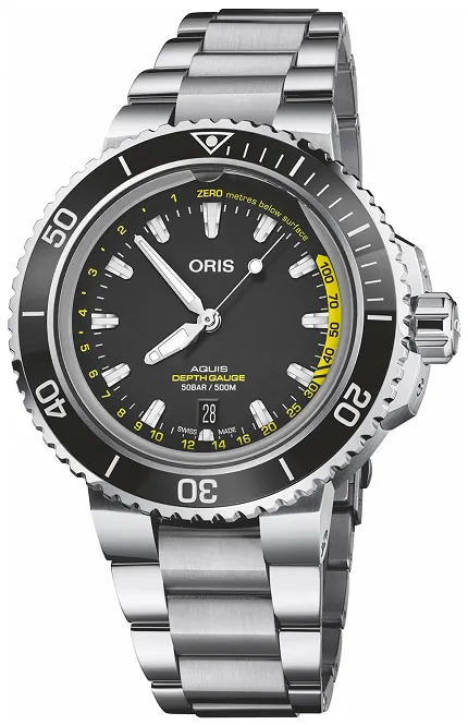 Oris 01 733 7755 4154-SET MB Aquis AQUIS DEPTH GAUGE - zdjęcie 1