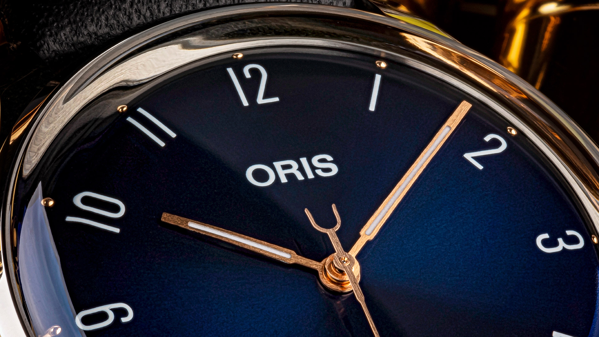 Oris 01 733 7762 4085-SET zegarek srebrny klasyczny Artelier pasek - miniatura 5