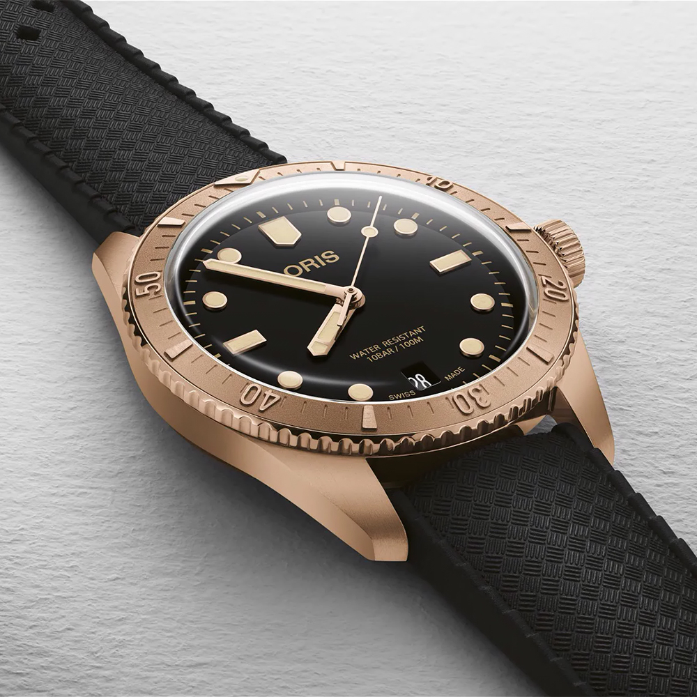 Oris 01 733 7771 3154-07 4 19 18BR DIVERS SIXTY-FIVE DATE zegarek klasyczny Divers - miniatura 2