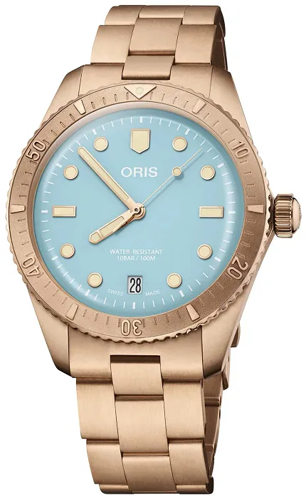 Oris 01 733 7771 3155-07 8 19 15 Divers DIVERS SIXTY-FIVE COTTON CANDY Tiffany Blue - zdjęcie 1