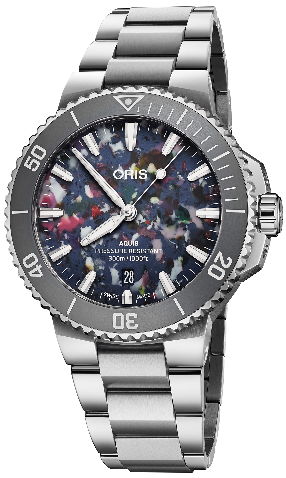Oris AQUIS DATE UPCYCLE 01 733 7787 4150-07 8 22 04PEB