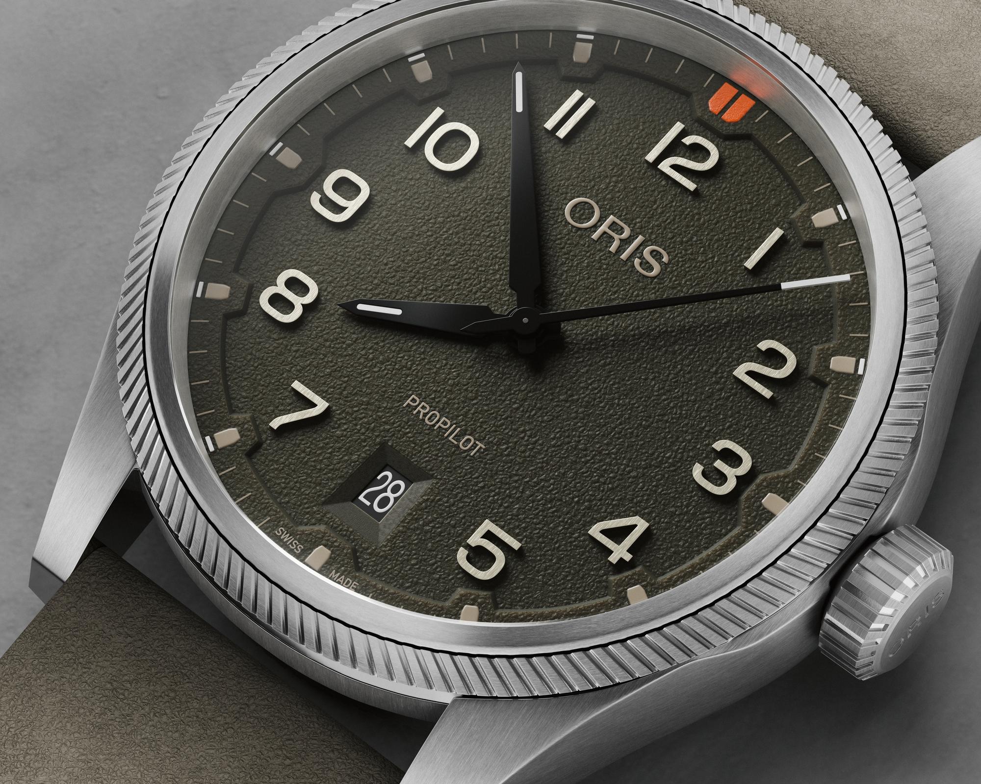 Oris 01 733 7805 4167-07 6 20 16LC zegarek - miniatura 3