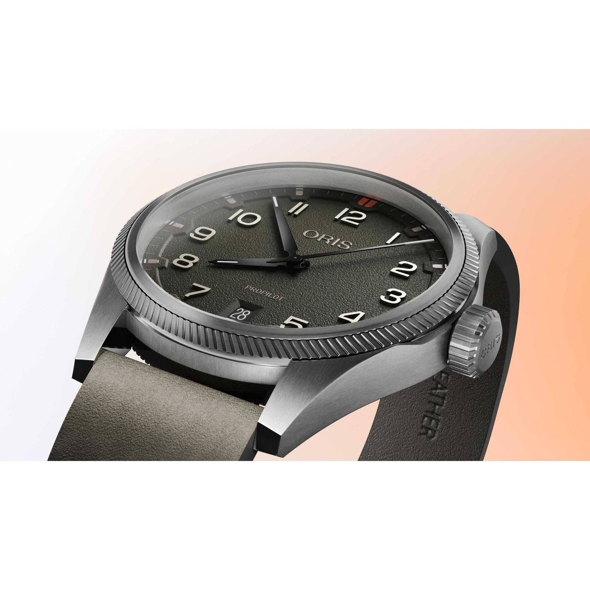 Oris 01 733 7805 4167-07 6 20 16LC zegarek - miniatura 8
