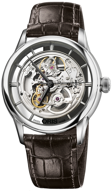 Oris ARTELIER TRANSLUCENT SKELETON 01 734 7684 4051-07 5 21 70FC