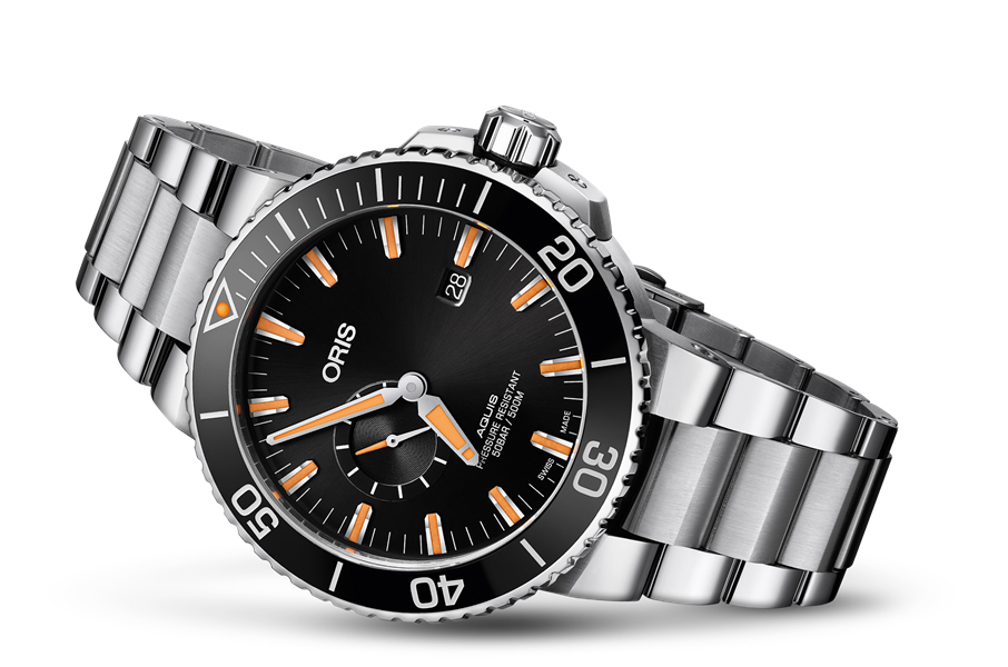Oris 01 743 7733 4159-07 8 24 05PEB zegarek męski Aquis - miniatura 2