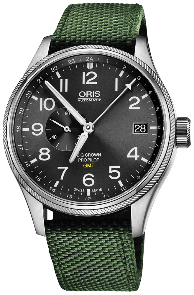 Oris BIG CROWN PROPILOT GMT, SMALL SECOND 01 748 7710 4063-07 5 22 14FC