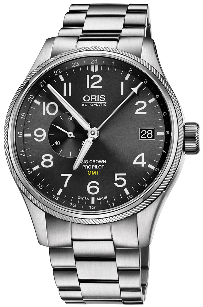 Oris BIG CROWN PROPILOT GMT, SMALL SECOND 01 748 7710 4063-07 8 22 19