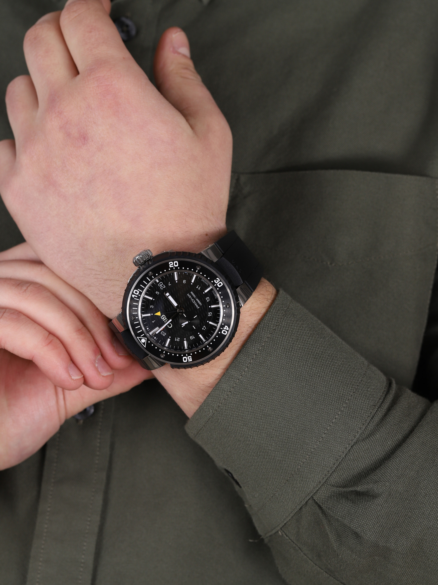 Oris 01 748 7748 7154-07 4 26 74TEB PRODIVER GMT zegarek sportowy Prodiver - miniatura 3