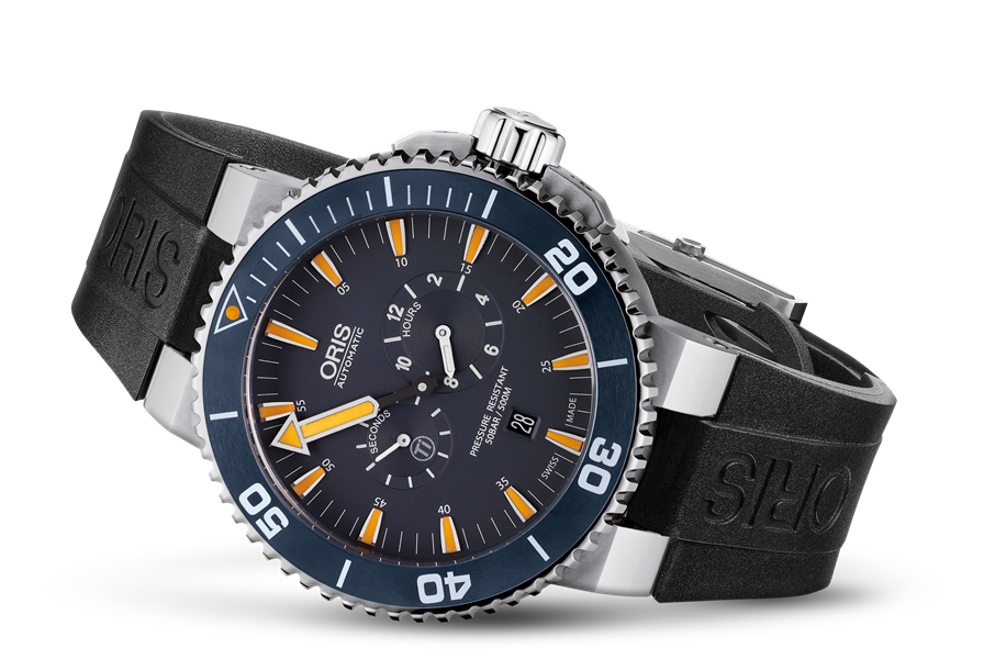 Oris 01 749 7663 7185-SET zegarek męski Aquis - miniatura 2