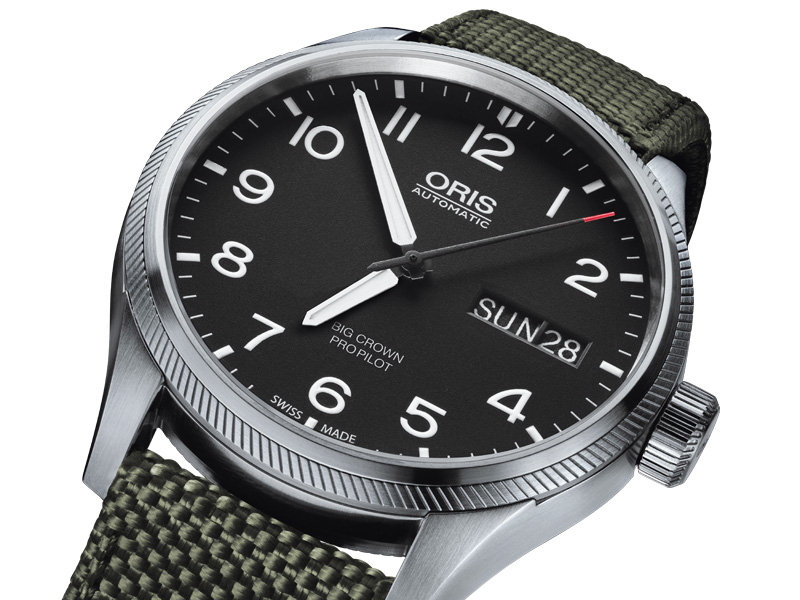 Oris 01 752 7698 4164-07 5 22 14FC zegarek męski Big Crown ProPilot - miniatura 2