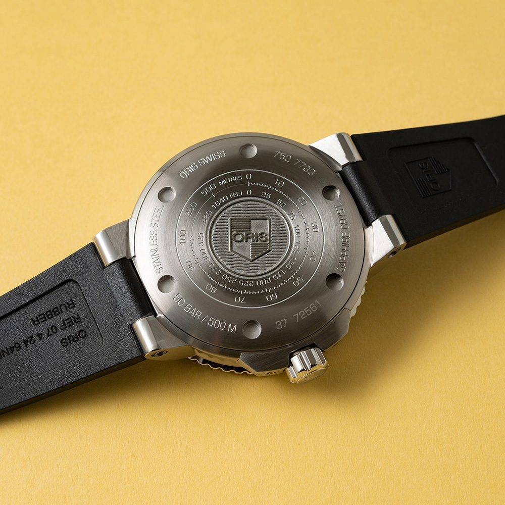 Oris 01 752 7733 4135-07 4 24 64EB zegarek męski Aquis - miniatura 3
