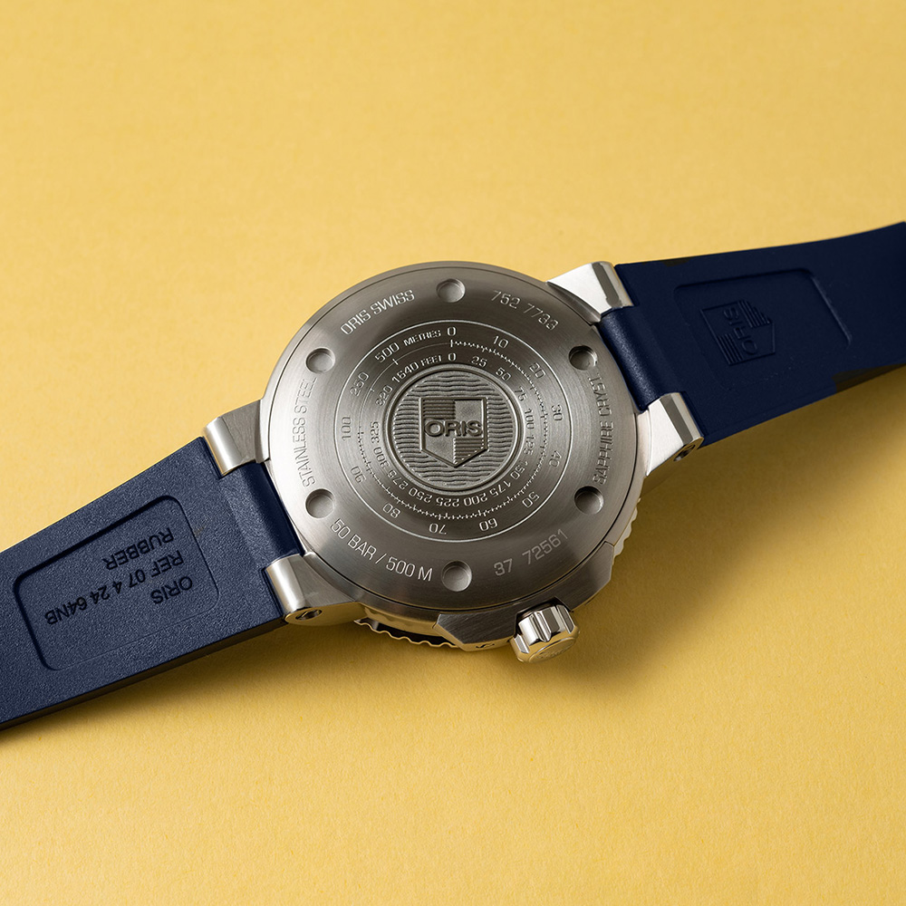 Oris 01 752 7733 4135-07 4 24 65EB zegarek męski Aquis - miniatura 3