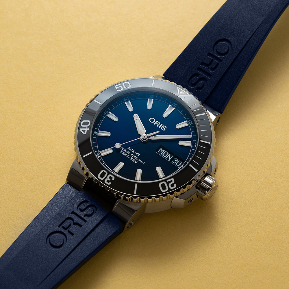 Oris 01 752 7733 4135-07 4 24 65EB zegarek sportowy Aquis - miniatura 2