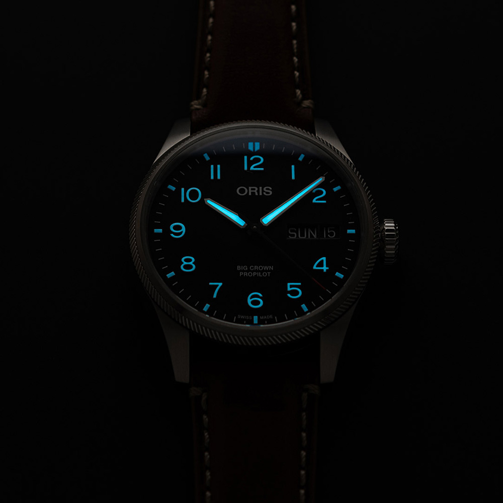 Oris 01 752 7760 4164-07 5 22 07LC zegarek męski Big Crown ProPilot - miniatura 2