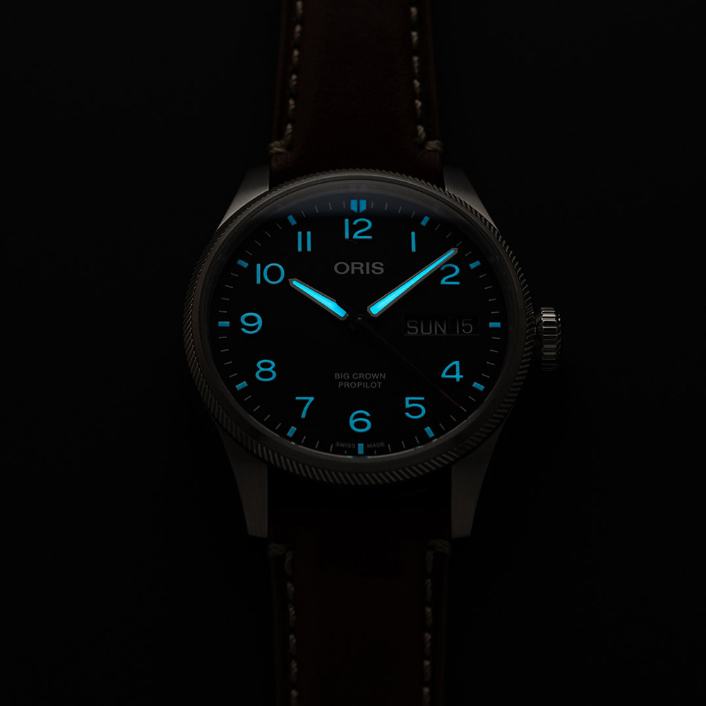 Oris 01 752 7760 4164-07 8 22 08 zegarek męski Big Crown ProPilot - miniatura 2