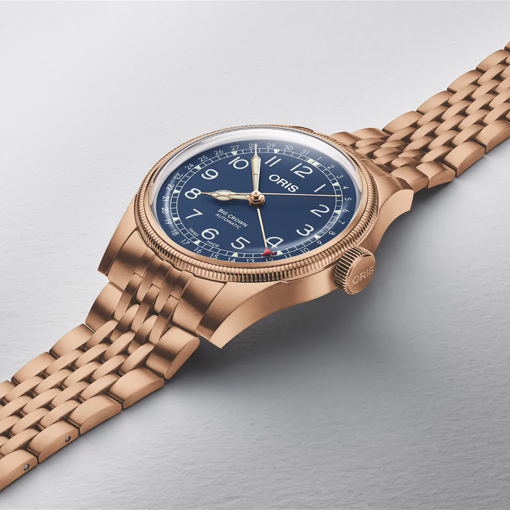 Oris 01 754 7741 3165-07 8 20 01 BIG CROWN BRONZE POINTER DATE zegarek klasyczny Big Crown - miniatura 2
